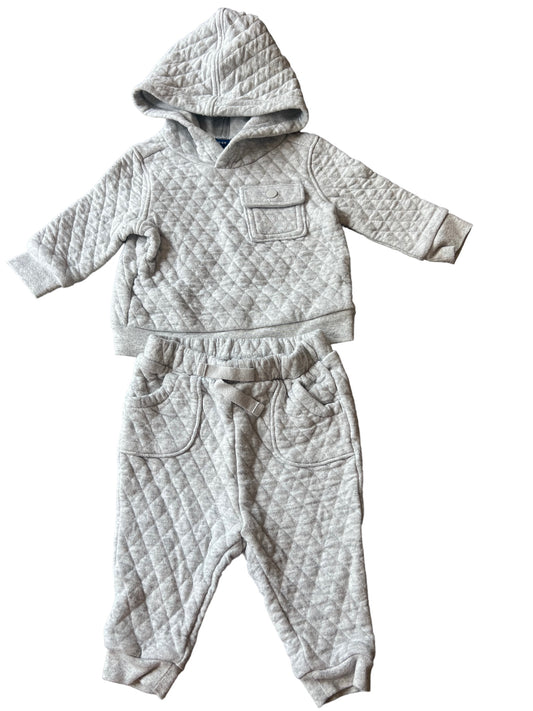 Gray Baby Hoodie Outfit