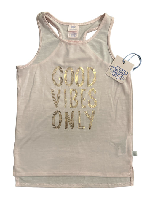 Good Vibes Only Tank NWT Pink