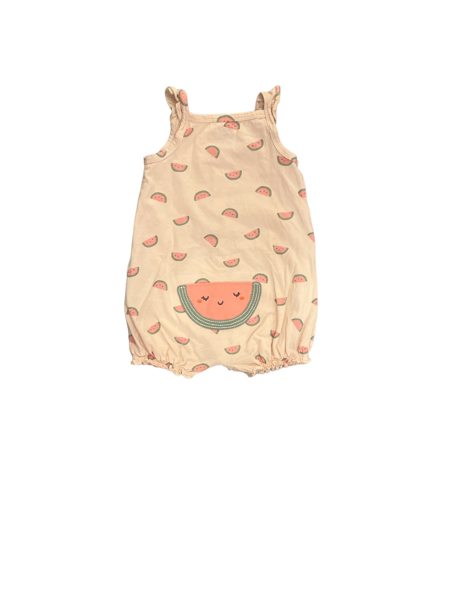 Girls Watermelon Romper