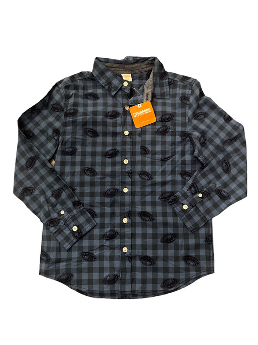 NWT Football Boys Button Up