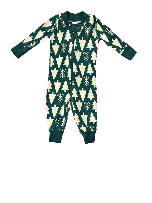 Green Hanna Andersson Holiday Pajamas