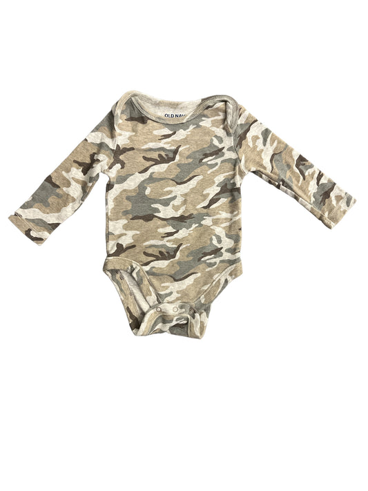 Camo Long Sleeve Onesie