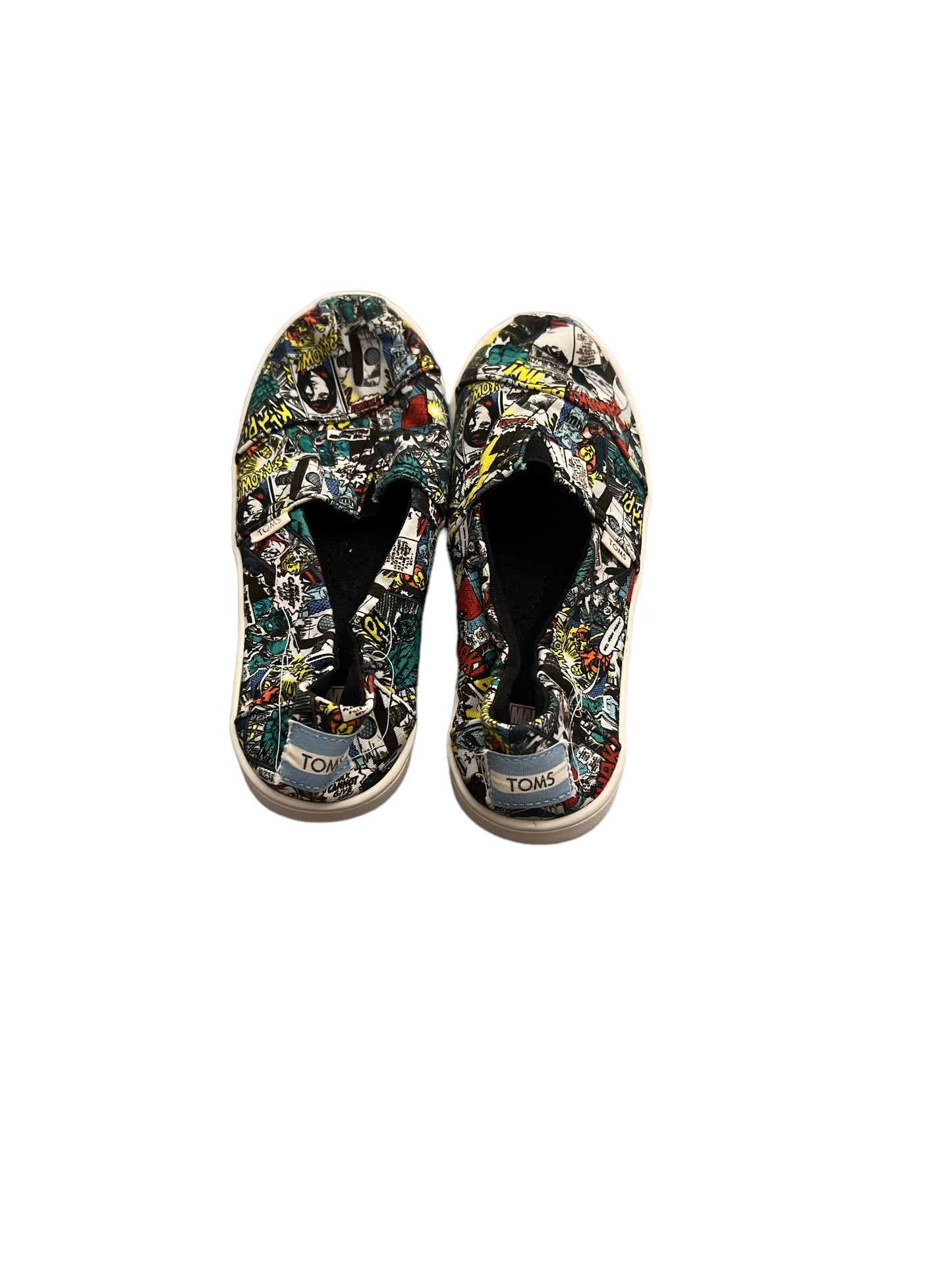 Toms Boys Superhero Slip On Shoe Y12