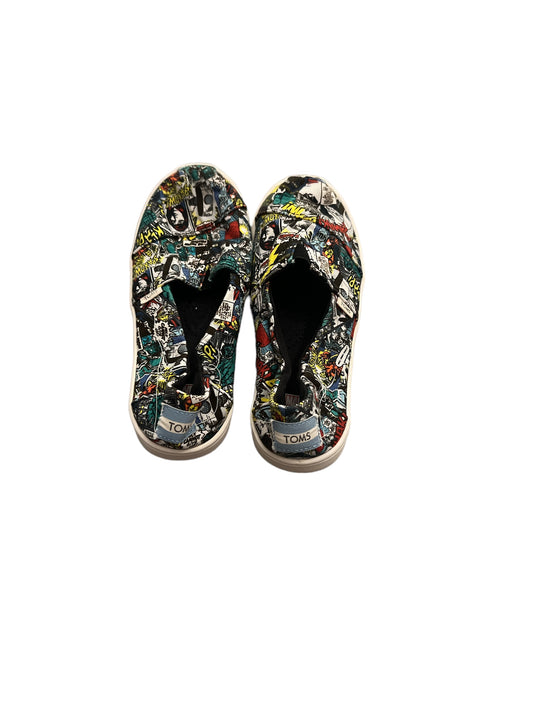 Toms Boys Superhero Slip On Shoe Y12