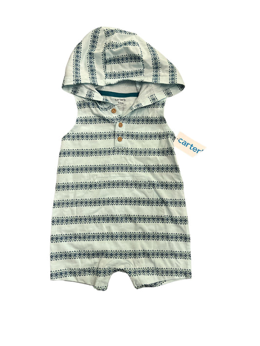 Boys NWT Hoodie Tank Romper