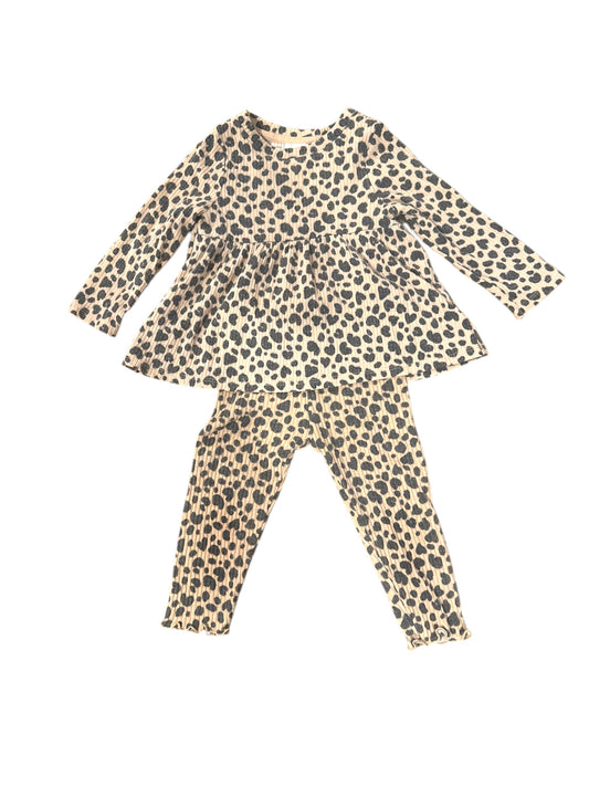 Long Sleeve Leopard Outfit
