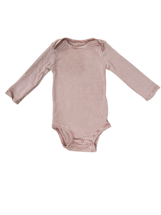Solid Color Long Sleeve Onesie