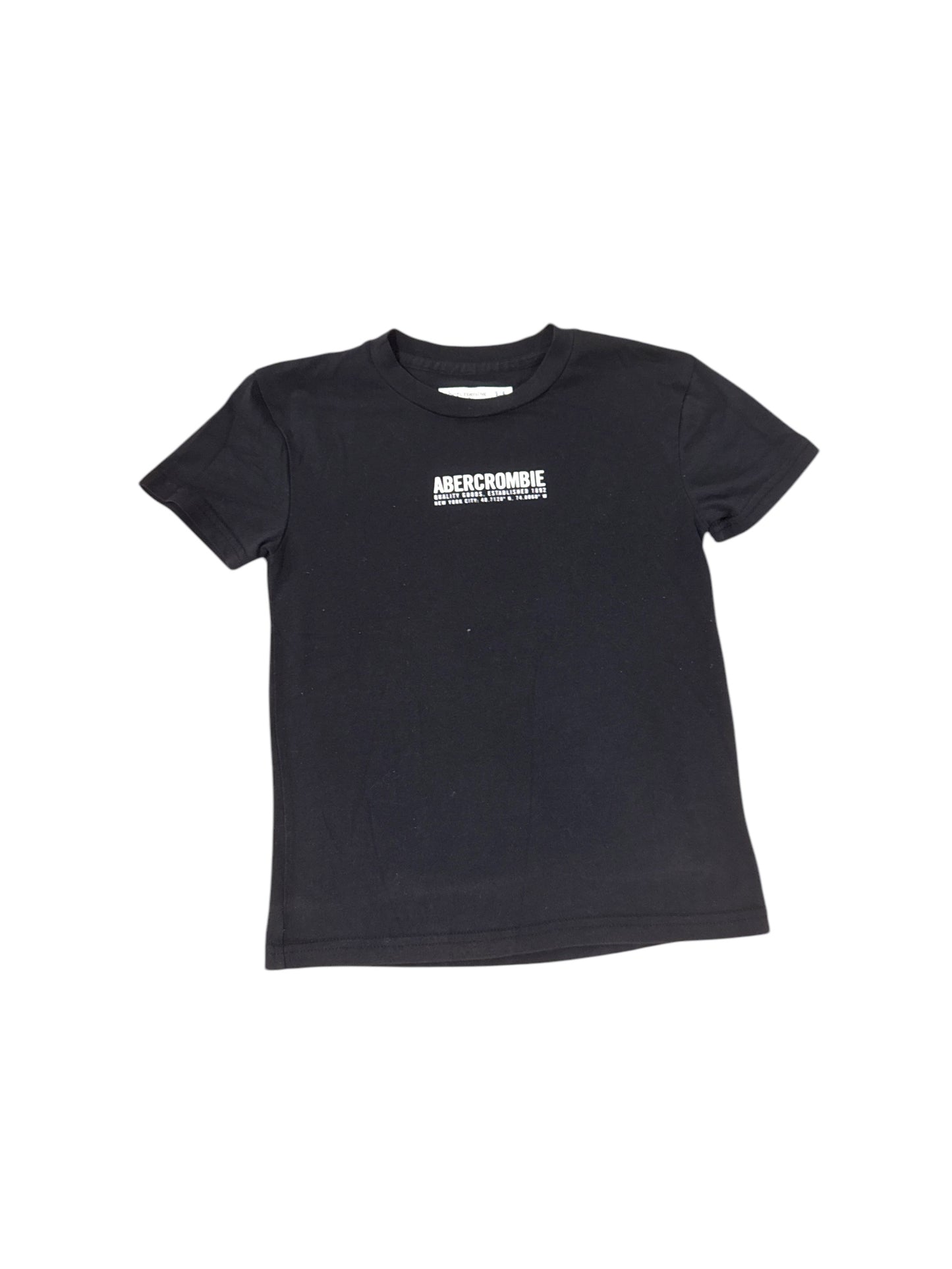 Boys Abercrombie Short Sleeve Shirt Navy