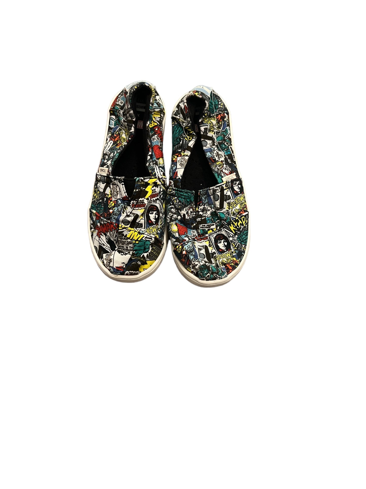 Toms Boys Superhero Slip On Shoe Y12