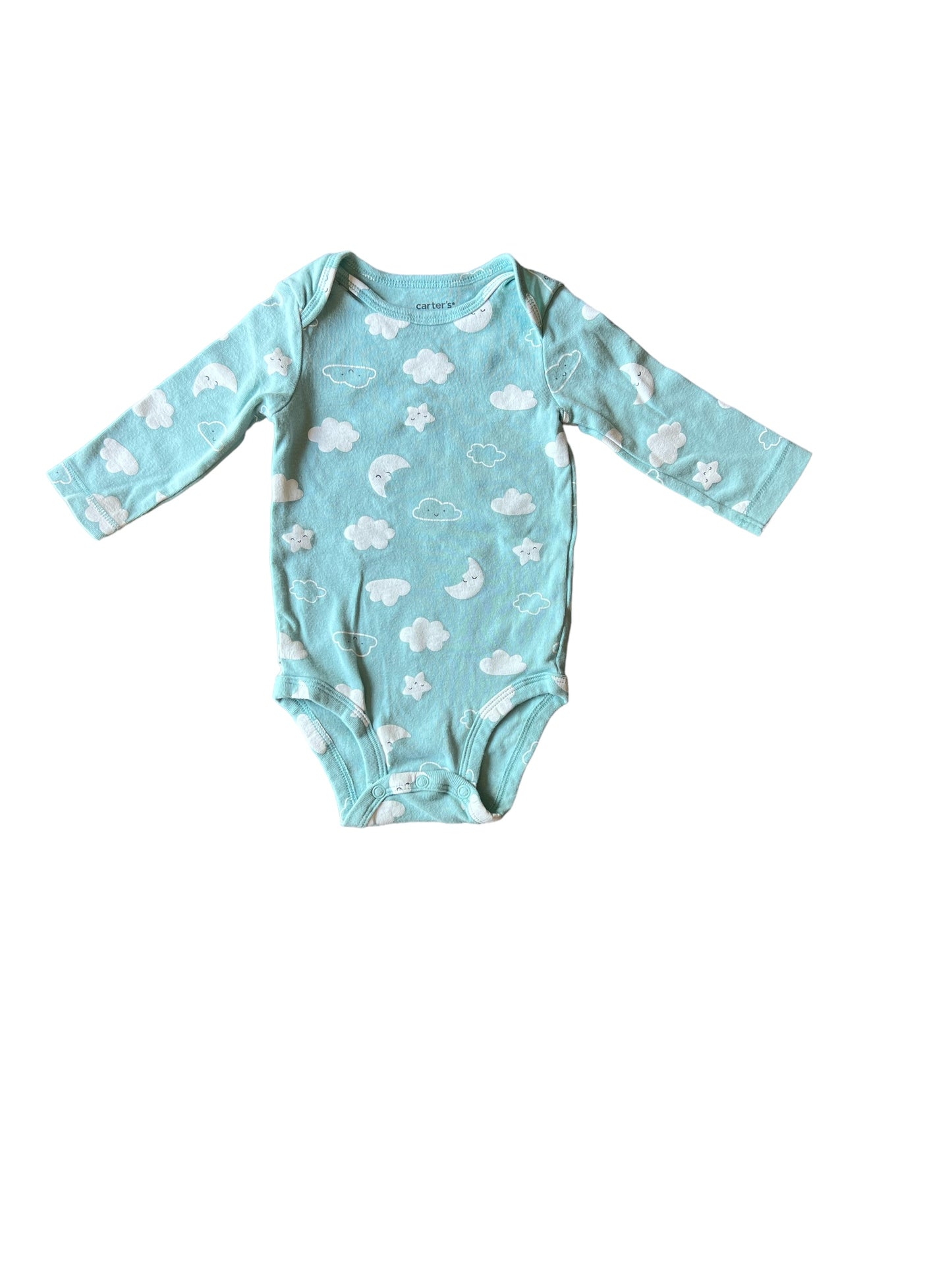 Clouds Long Sleeved Onesie