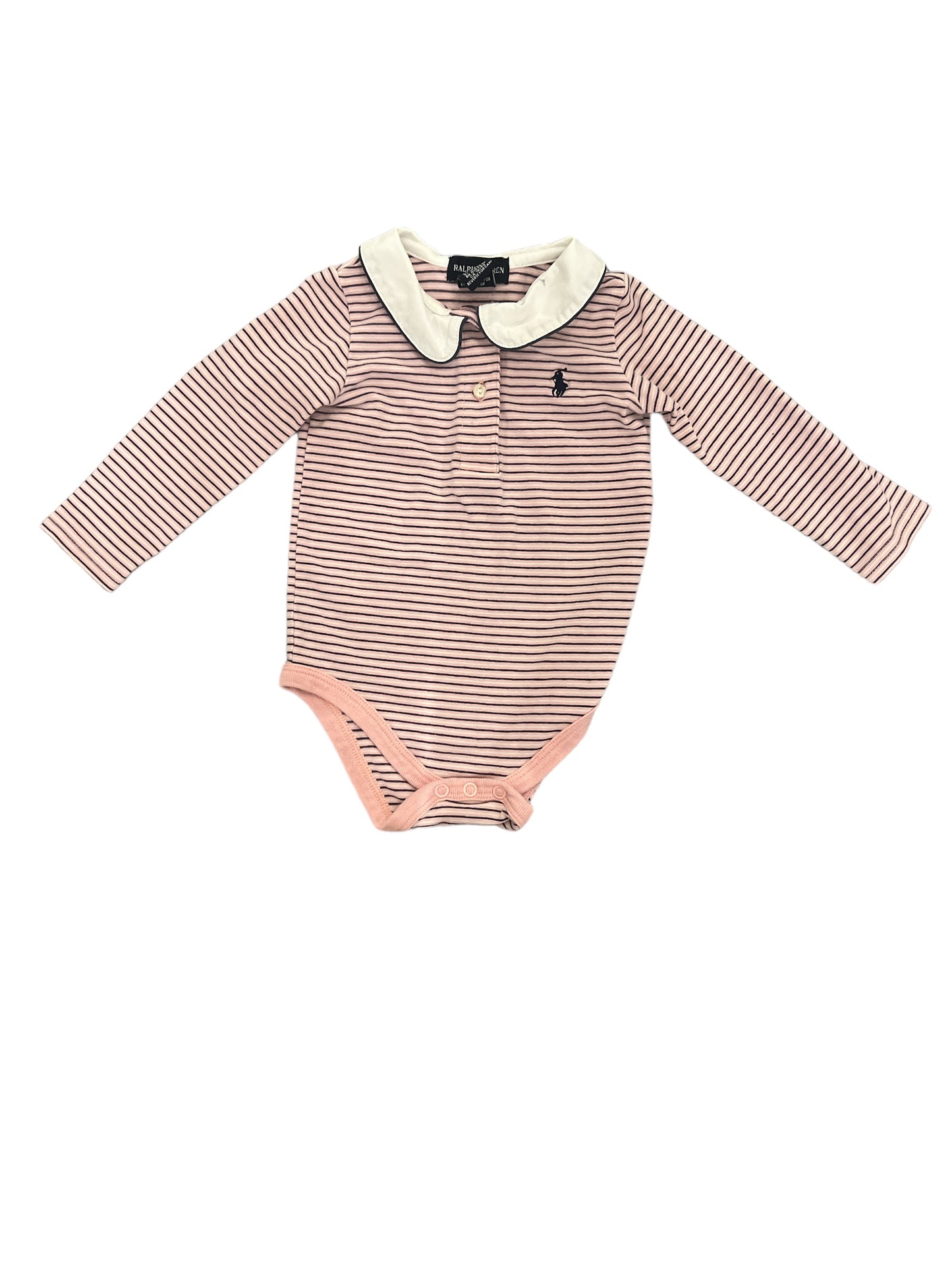 Ralph Lauren Striped Onesie