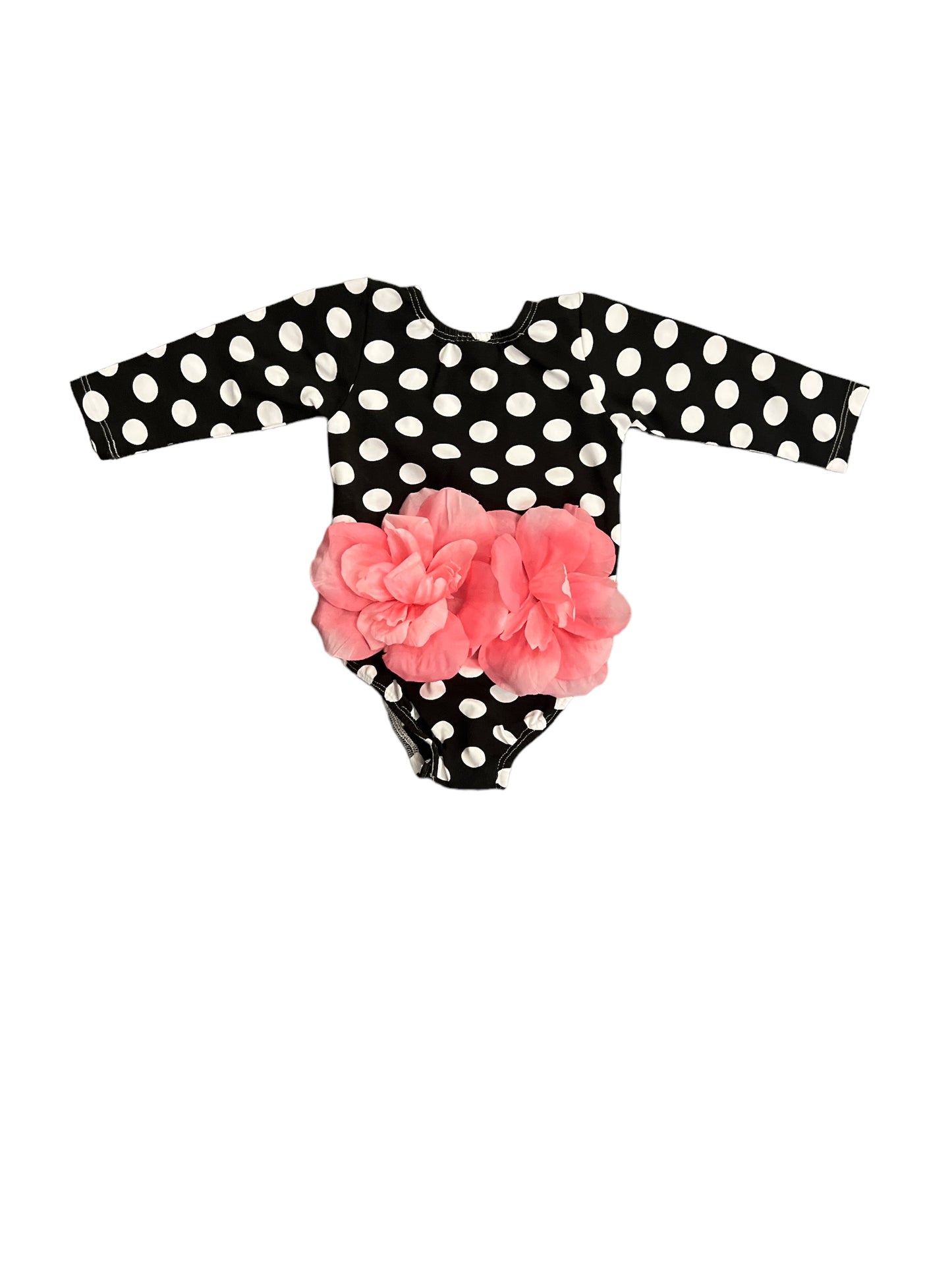 Polka Dot Long Sleeve Onesie