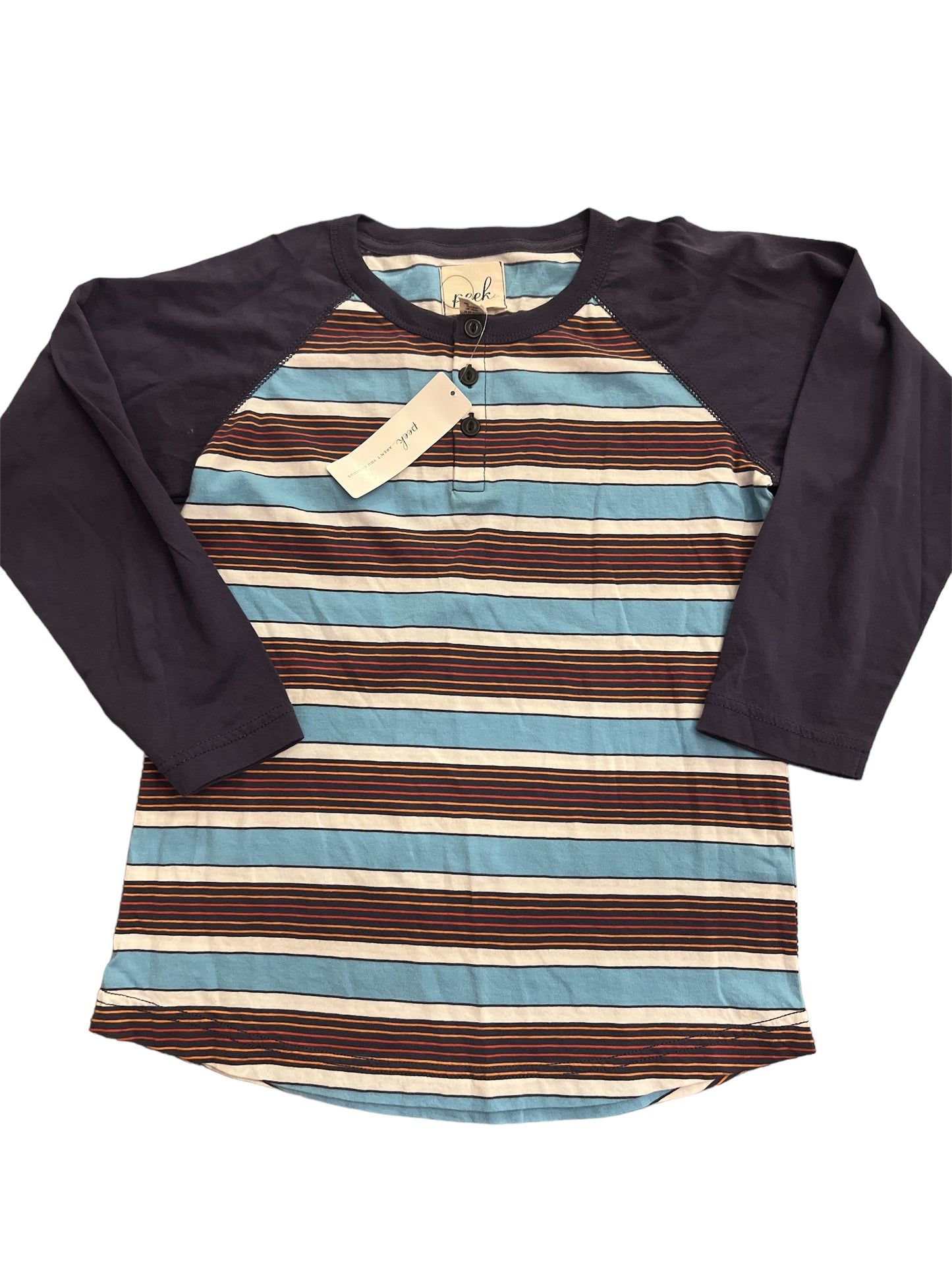 Peek Striped Long Sleeve Shirt NWT