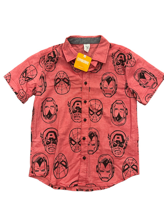 Superhero Button Up