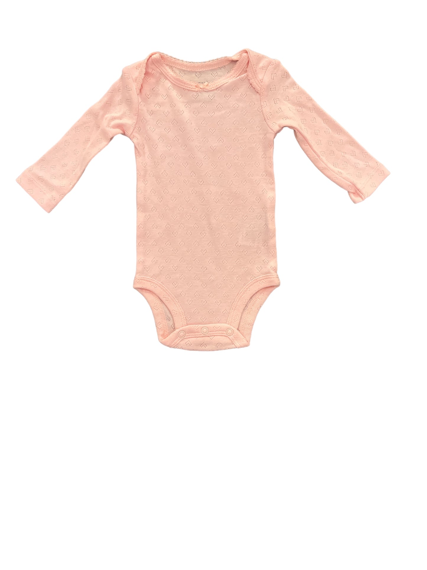 Pink Long Sleeve Onesie