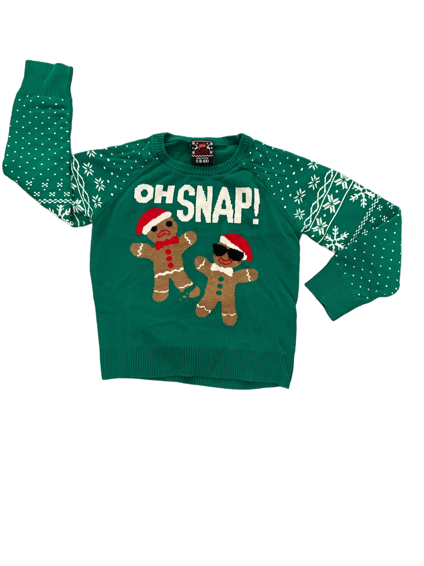 Ginger Bread Oh Snap Sweater