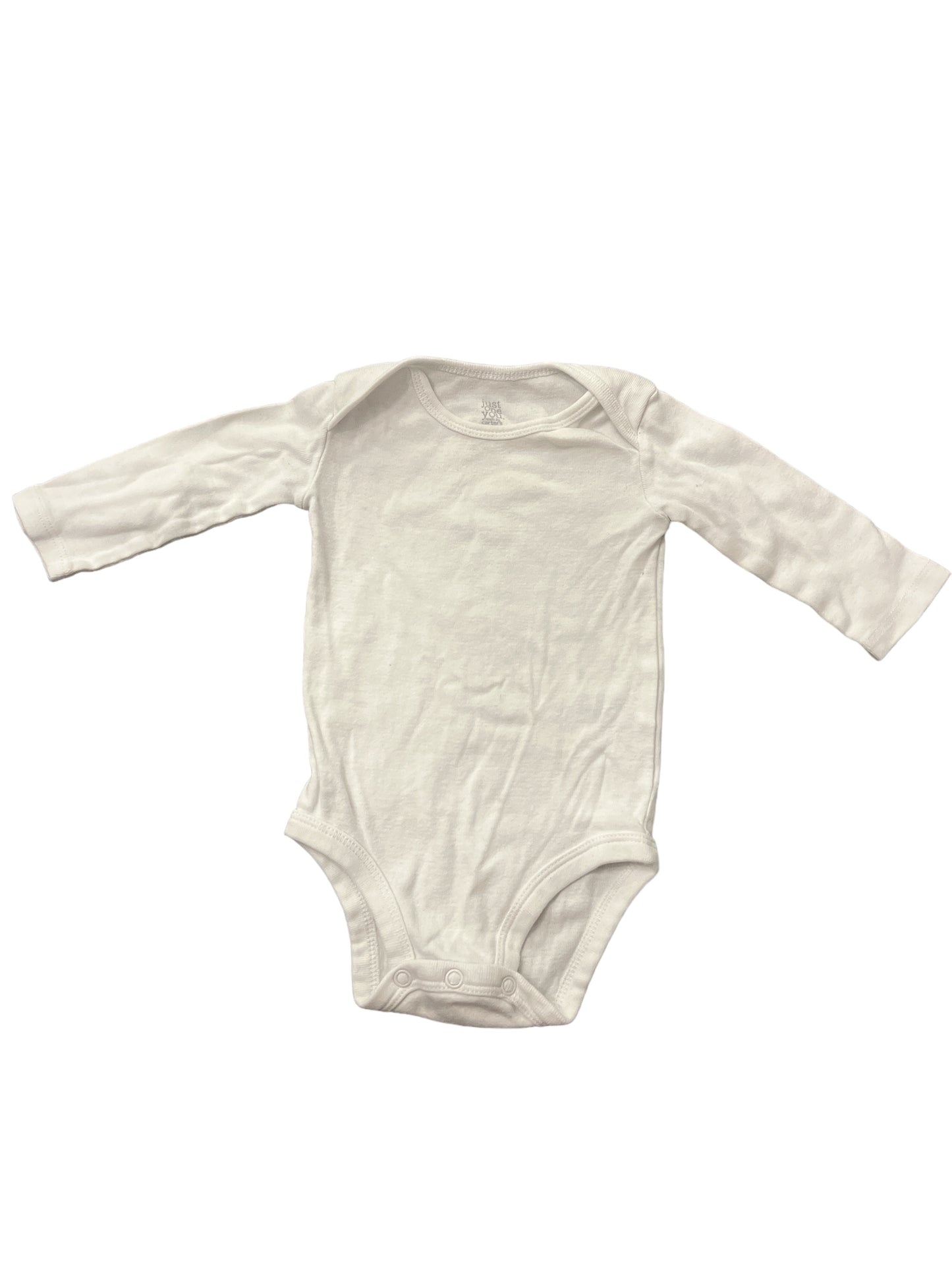 White Long Sleeve Onesie