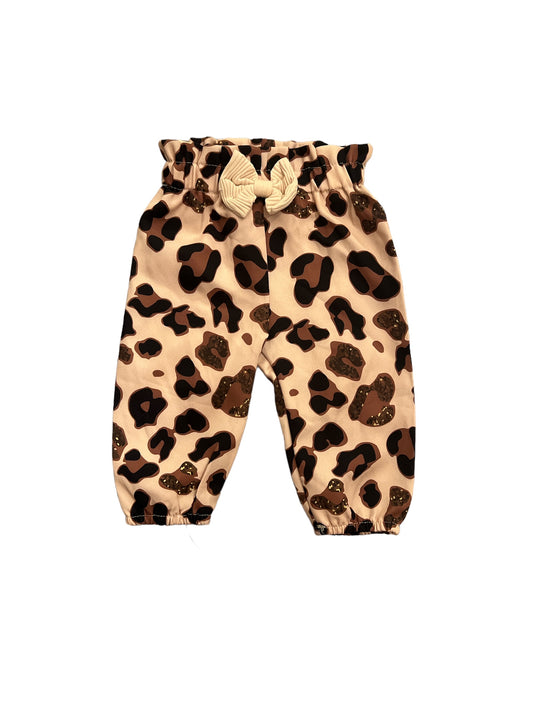 Leopard Baby Girl Pants