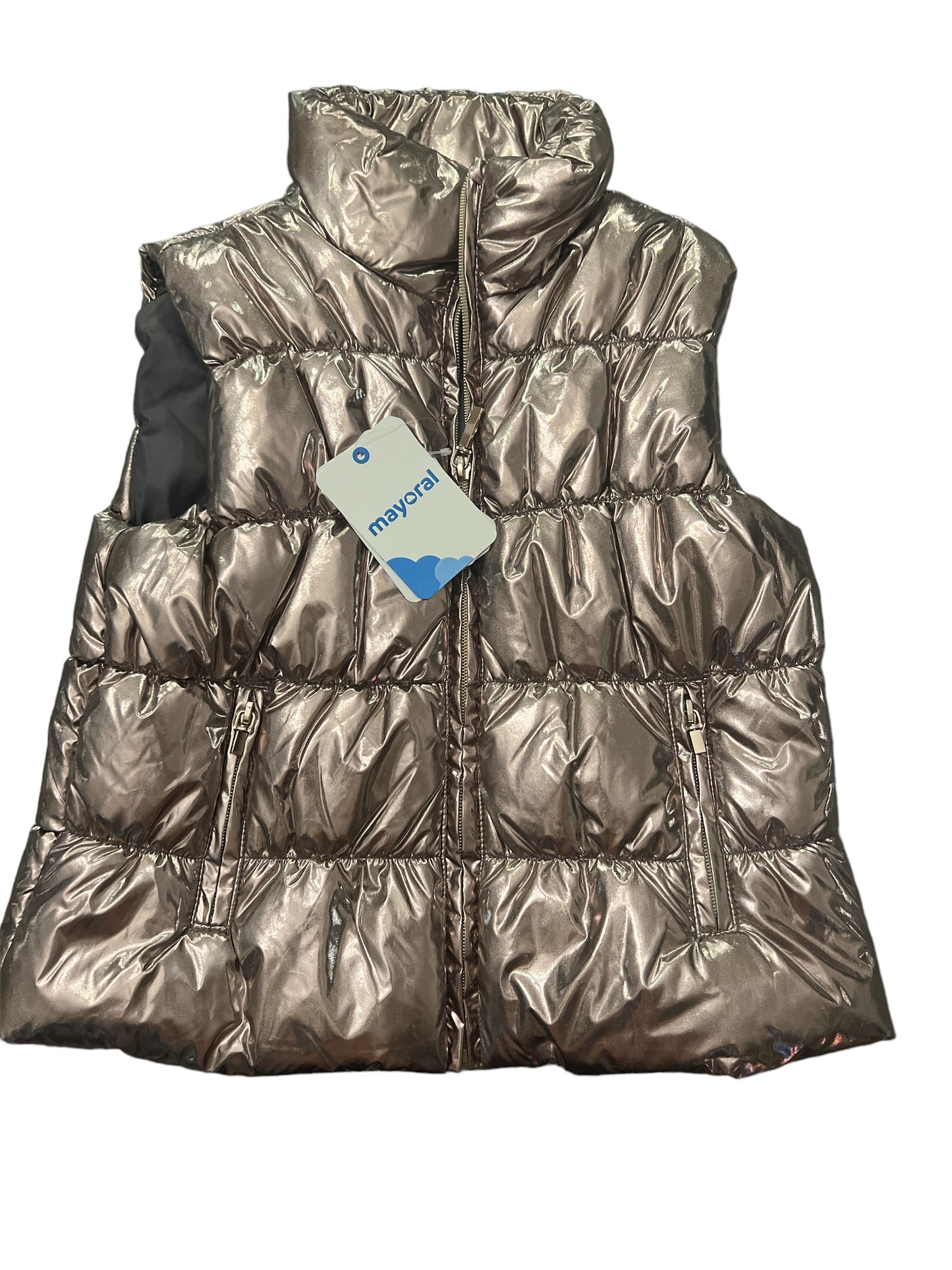 NWT Girls Shiny Vest