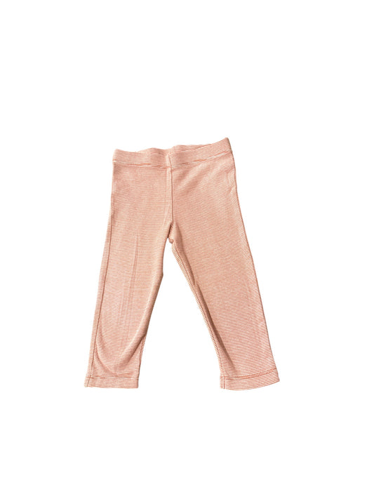 Orange Stripe Leggings