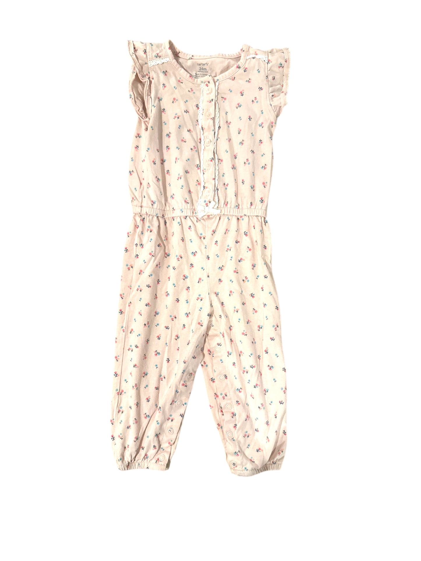 Flower Pant Romper