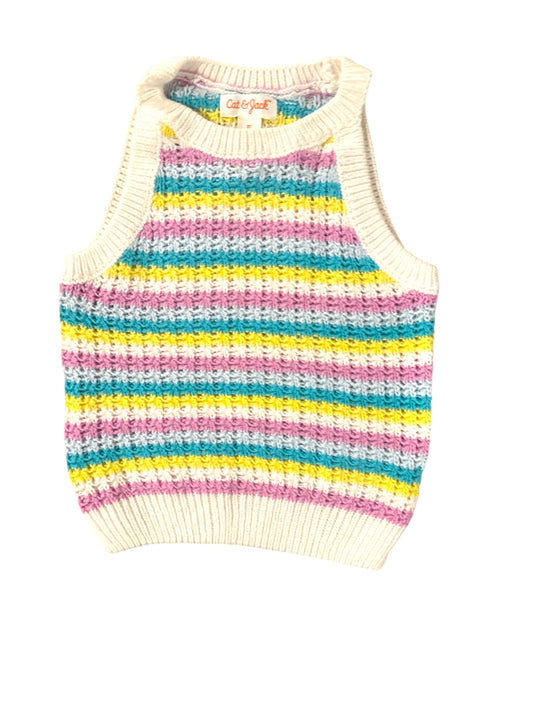 Girls Striped Tank