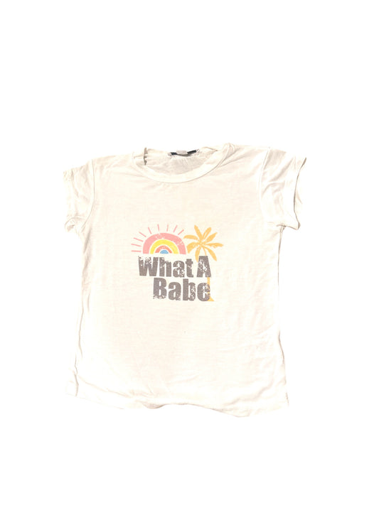 Girls Short Sleeve Babe Shirt