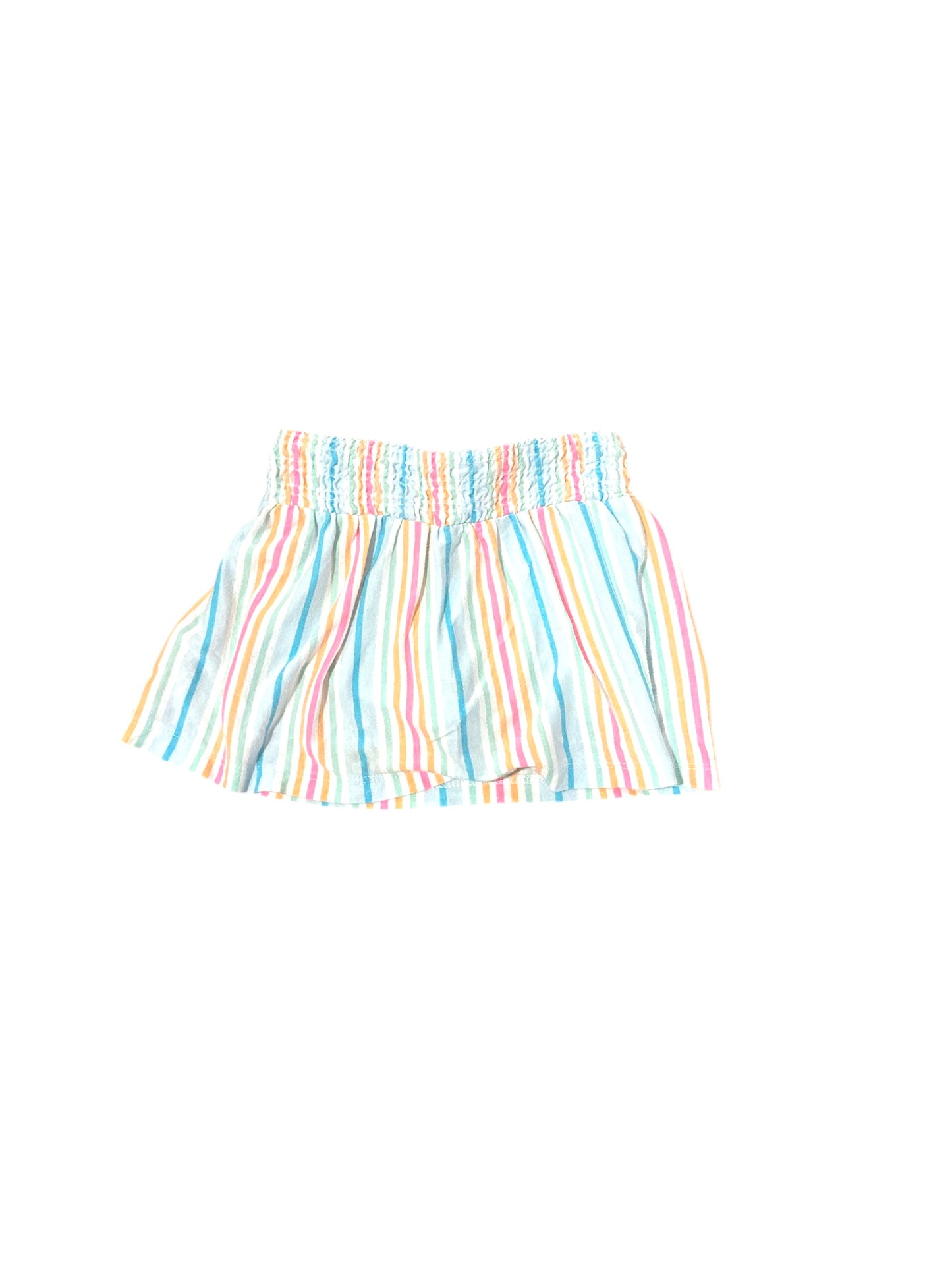 Girls Striped Skirt with Shorts