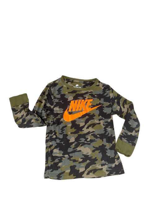 Boys Nike Camo Long Sleeve Shirt