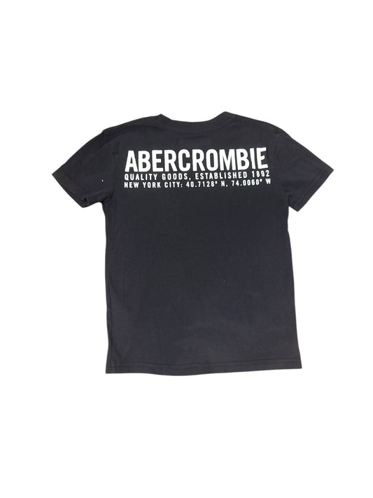 Boys Abercrombie Short Sleeve Shirt Navy