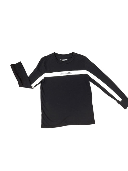 Boys Abercrombie Long Sleeve Shirt Navy