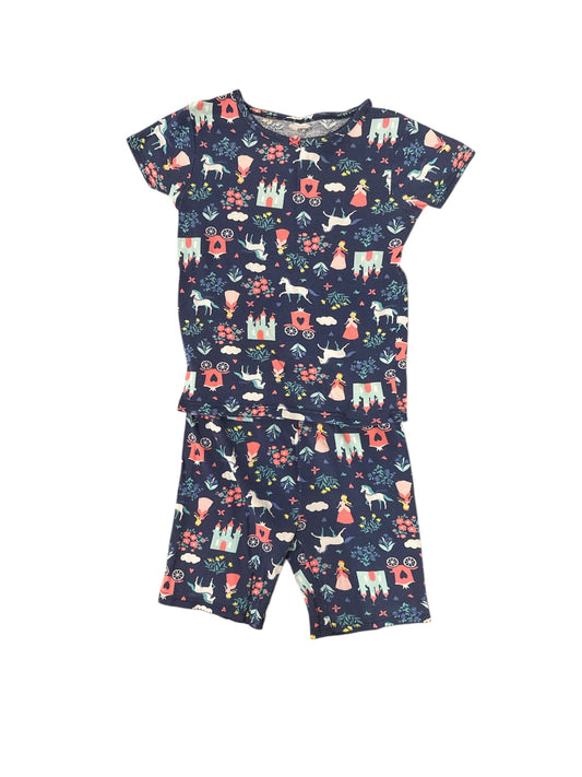 Girls Unicorn Shorts Pajama