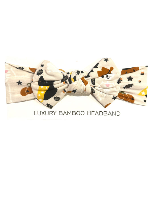 Spooky Cute Bamboo Stretchy Headband